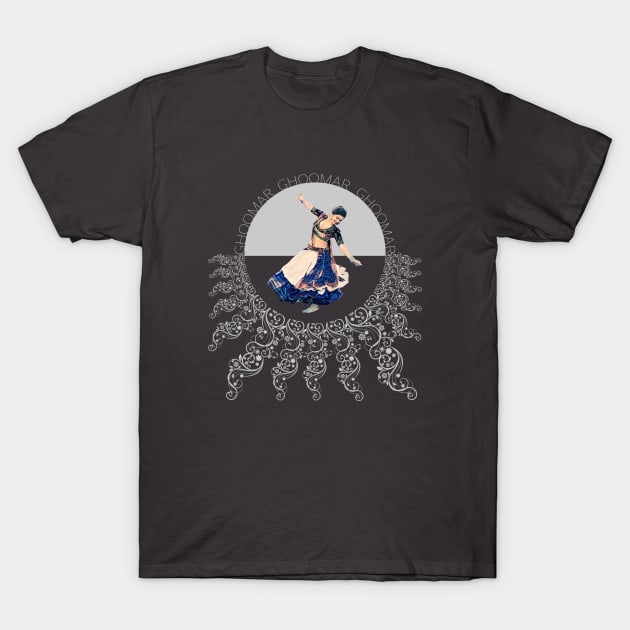 Ghoomar - Deepika T-Shirt by Jotted Designs